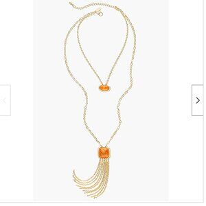 NWT Chicos Daisy Double Convertible Necklace